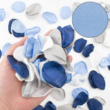 200Pcs Silk Rose Petals For Weddings Flower Petals For Weddings Decorations Flower Girl Artificial Petals For Proposal Romantic Decorations Special Night (Navy Blue)
