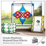 Gallery Glass, Basic Stained Kit, 6 Piece Glass Paint Set for DIY Arts and Crafts, Perfect for Beginners and Artists, 1 Count (Pack of 1)