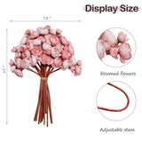 Artificial Silk Ranunculus Flowers, 18 Pcs Real Touch For Home, Garden, Wedding, Party & Festival Decorations, Diy Flower Arrangements, Dusty Rose