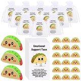 50 Valentines Day Gifts For Coworkers Emotional Positive Resin Support Bulk With Funny Coworker Valentines Cards For Team Staff Nurse Teacher Rewards (Taco)