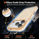 Beige Case for iPhone 18 Pro Max and iPhone 17 Pro Max Protective Cover