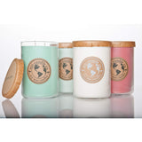 Recycled Candle, Winter Wonderland, 26 Oz. - Scents Of Pine, Spruce, & Fir - 100% Soy Wax, No Lead, Kraft Paper Label & Lid, Hand Poured, Made From Midwest Grown Soybeans