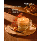 Vanilla Scented Candles - 100% Natural Soy Wax - Large 3 Wick Jar Candle - Up To 50 Hours Burning Time - Candles For Home - Gift-Ready Candle For Men & Women - Aromatherapy Candles