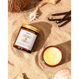 Coconut Vanilla Candles - 18 Oz Scented Candles, Aromatherapy Candle, Soy Candle For Home Scented