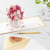 Hallmark Signature Paper Wonder Pop Up Mothers Day Card (Flowers in Vase, Make the World More Beautiful)