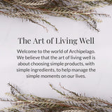 Archipelago Botanicals Scented Candle, Luna, Hand-Poured Premium Wax Blend, Candle for The Home, Lead-Free Cotton Wicks, Glass Candle Jar with Gift Box, Burns Approx. 60 Hours, 10 Oz.