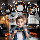 Halloween Scratch Off Cards (50 Pack), Halloween Scratcher Tickets, Spooky Party Game For Wedding Baby Shower Birthday Supplies Decorations - A02