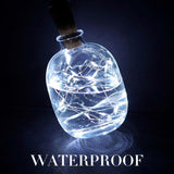 Wine Bottle Lights 20 Leds Cork Lights Waterproof Battery (Included) Operated Fairy Mini String Lights For Diy Jar Indoo