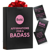 Badass Affirmation Cards - 100 Daily Motivational And Inspirational Affirmations For Women - Gifts For Women, Best Friend, And Self Care