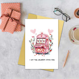 Cute Jackpot Valentines Day Card For Him Her, Romantic Valentine'S Day & Wedding Anniversary Card Gift For Husband Wife Boyfriend Girlfriend Partner, Lovely I Love You Gift For Couple Spouse