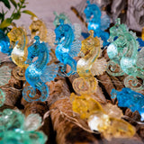 Seahorse String Lights Decorative Ocean Fairy Lights Plug In Or Battery Operated String Lights Beach Decoration For Bedr