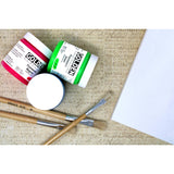 Golden Fluorescent Acrylic Colors Set | 4 Oz Heavy Body Acrylic Paint | Complete Set Of 8 Fluorescent Colors
