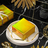 Gold Wrapping Paper Roll - Holographic Iridescent Wrapping Paper For Birthday, Chritsmas, Holiday - 17 Inches X 32.8 Feet (47.23 Sq.Ft.)