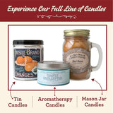 , Stuffed French Toast Scented Mason Jar Candle, 100 Hour Burn Time, 13 Ounces
