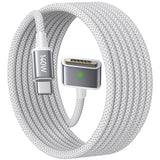 USB C to Magnetic 3 Charger Cable 6.6FT 140W Fast Charging Cord for MacBook Pro Air M5 M4 M3 M2