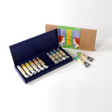 Maimeri Artist Gouache Plastic Box Set - Set of 12 Colors, 20 ml tubes