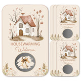 Housewarming Party Scratch Off Games, Funny New Home Party Ice Breaker Cards For New House Party, 50 Sets With Stickers