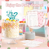 Baby Shower Games For Girl, Strawberry Baby Word Scramble, 25 Hilarious Games + 1 Answer Card For Gender Reveal Party Decorations Supplies Announcement - E07