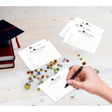 Advice And Wishes For The Graduate Sign, 30 Graduation Advice Cards And 1 Standing Sign, Graduation Decorations Class Of 2025, High School College Graduation Party Games, Graduation Party Supplies