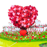 - Pop Up Valentines Card, 3D Tree Heart Valentines Day Card For Wife, Husband, Him, Her, Girlfriend, Boyfriend, Adults | 6X8 In Valentine Cards Pop Up, Romantic Anniversary Cards With Envelope