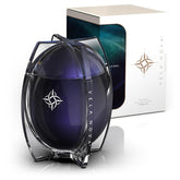 Luxury Scented Candle By – Made In America | Cosmic Horizons: A Fragrance Inspired By Celestial Discovery | Sculptural Glass Vessel With Dome Lid | Up To 50 Hours Clean Burn