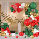 150Pcs Christmas Red Green Balloons Garland Arch Kit Xmas Party Decorations 18 12 10 In Latex Balloons For Christmas Xmas Birthday Party Supplies