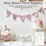 Baby Prediction And Advice Cards, Baby Shower Games Cards, Minimalism Boy Or Girl Baby Gender Reveal Party Favors Decorations And Supplies, 30 Pcs Double-Sided - A01