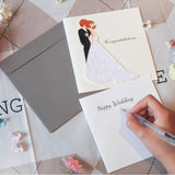 Unique Quilling Card – Wedding Couple Design | Handmade Greeting Card For Wedding, Anniversary, Engagement, Congratulations, Friends & Loved Ones