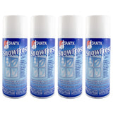 Spray-On Glass & Window Décor, Snow Frosted Glass Spray Paint, 9 Fluid Ounces, 4-Pack