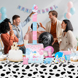 Baby Gender Reveal Pull Out Game With Voting Box, Gender Reveal Games, Fun Baby Shower Activity Keepsake, 50 Ballot Cards Boy Or Girl Voting Box, Boy Or Girl Party Supplies