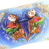 - Pop Up Valentines Card, 3D Otter Couple Valentines Day Card For Wife, Husband, Him, Her, Girlfriend, Boyfriend, Adults | 6X8 In Funny Valentine Cards Pop Up, Anniversary Cards With Envelope