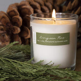 Evergreen Pine Scented Soy 9 Oz Candle | Hand Poured