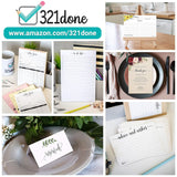 Birthday Wishes And Advice Tan-Kraft (50) 4X6" Cards - Good Advice, Best Wishes, Memories Cards - Bday Party Idea Activity - Sweet 16, 30Th, 40Th, 50Th - Fun Ad Lib Prompts - Made In Usa