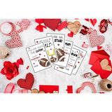 Pack Of 30 Valentines Day Cards For School, 6 Assorted Designs Of Football Valentines Exchange Cards, Valentine'S Day Party Supplies, Valentines Gifts For Boys Girls Classroom Exchange,2