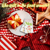 Merry Christmas Scratch Off Cards - Naughty Or Nice - 40 Pack Xmas Snowman Scratch Off Cards - Christmas Party Decoration For Adults Teens - Funny Family Holiday Activities - A05