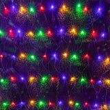 200 Led 9.8Ft X 6.6Ft String Lights Net Mesh Christmas Lights 8 Modes For Christmas Wedding Party Home Garden Lawn Bushe