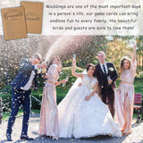 Bachelorette Party Games, How Well Do You Know The Bachelorette Kraft Rustic Bridal Shower Game Card, Wedding/Engagement Party Ideas Activities Supplies Decorations(25 Cards) -A03