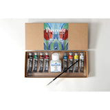 Maimeri Polycolor Vinyl Paints - Intro Set, Set of 8 Colors, 20 ml tubes