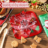 48 Pcs Christmas Kitchen Oven Mitts Set Pot Holders Holiday Baking Gift Set With Cookie Cutters Wooden Spoons Merry Christmas Santa Snowman For Xmas Kitchen Supplies Cooking Lover Presents