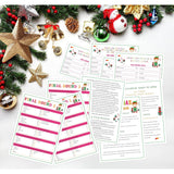 Christmas Friendly Feud Game, Christmas Trivia Quiz, Family Feud Baby Shower Game, Christmas Games For Family Party Activity Favors Supplies-12 Question Cards And 3 Final Rounds Cards-06