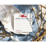 Airplane Advice Cards (25 Pack) Fun Baby Shower Game - Best Wishes For New Parents - Unique Guest Book Alternative For Graduations, Birthdays & Time Capsules - 4X4 Size Cards