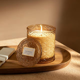 Amber And Sandalwood Scented Candle | Santal Himalayen Candle | 6Oz Luxury Soy Candle | Clean Burn & Long-Lasting | Gift-Ready For Hosts & Gatherings | Elegant Home Décor