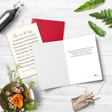 Romantic Poem Birthday & Anniversary Card For Women Men, Sweet Valentine’S Day Card & Gift For Boyfriend Girlfriend Husband Wife, Love You Cards