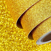 Gold Glitter Cardstock Paper 15.8"X78.8" Sparkly Self Adhesive Gold Glitter Paper For Crafts Cardstock Glitter Card Stock For Kids Diy Gift Wrapping Birthday Party Decoration Scrapbook Fabric