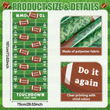 American Football Can Rolling Game Props Football Party Games Roll The Can Challenge Raffle Set For Home School Rugby Boy Birthday Party Supplies Touch Down Sport Activities Gift Prizes Indoor Outdoor