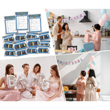 Baby Shower Friendly Feud Game,Gender Neutral Decorations, Babyshower Feud Quiz, Babyshower Decorations,Baby Shower Game Night, 2 Instruction Cards + 12 Preliminaries Cards + 3 Final Cards-Sqbs02