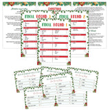 Christmas Friendly Feud Game Set, Friendly Feud Quiz, Family Feud Quiz, Baby Shower Game, Family Games For Adults, Christmas Games Xmas Holiday Winter Party Supplies-L005