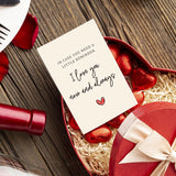 Valentines Day Card Gifts For Him Her, Romantic Valentine’S Day Day Gift For Husband Wife Boyfriend Girlfriend, Funny Valentines Day Card, My Forever Love Cards