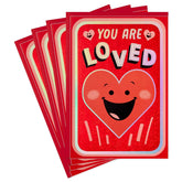 Hallmark Shoebox Pack of 4 Valentines Day Cards (You Are Loved)