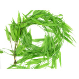 50 Pcs 376 Feet Artificial Flower Greenery Wicker Rattan Vine Fake Foliage Leaf Flowers Plants Garland Garden Decoration